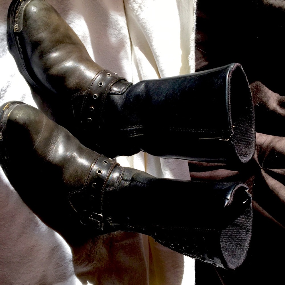 Harley Davidson steel toe boots